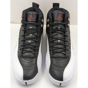 Nike Air Jordan 12 Retro 2022 Black White ‘Playoffs’ 2022 CT8013-006 Men Size 13